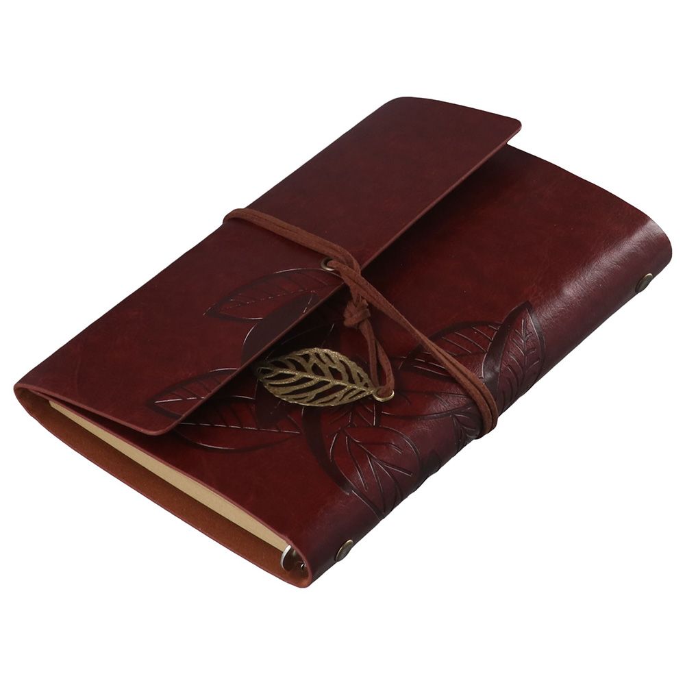 Leather Work Notepad - Cuaderno de Viaje Vintage de Cuero