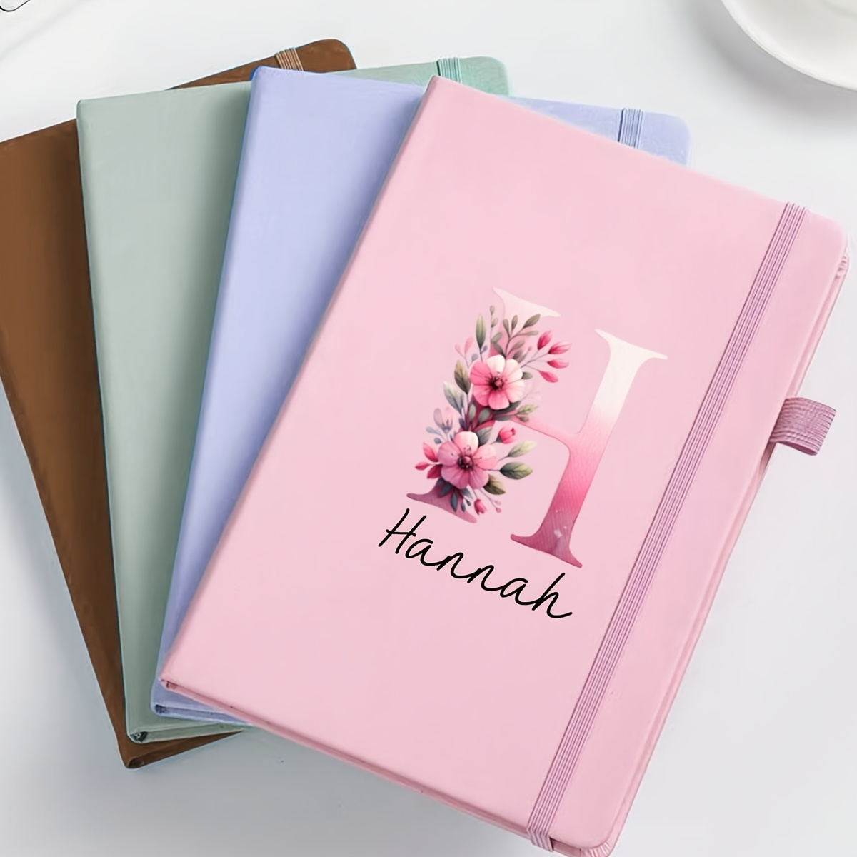 Leather Work Notepad - Cuaderno de Cuero Personalizado con Nombre,