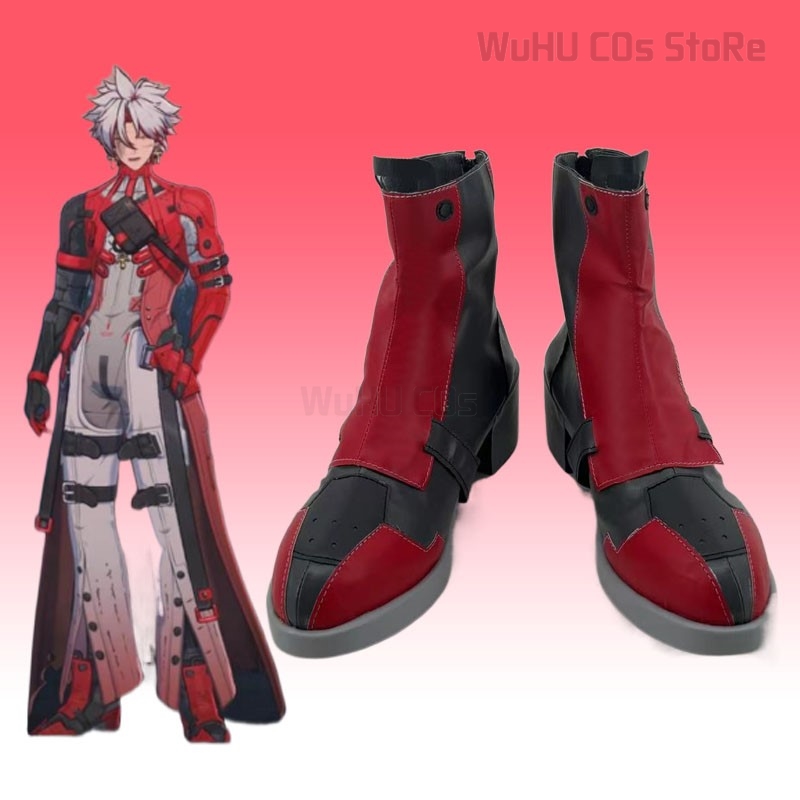 Leather Work Pants - Juego Wuthering Waves Scar Cosplay zapatos