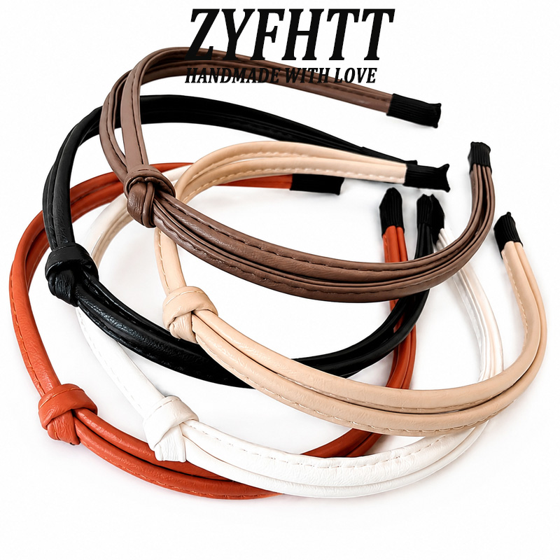 Leatherwork Pony - 1/5 piezas ZYFHTT Diadema de cuero