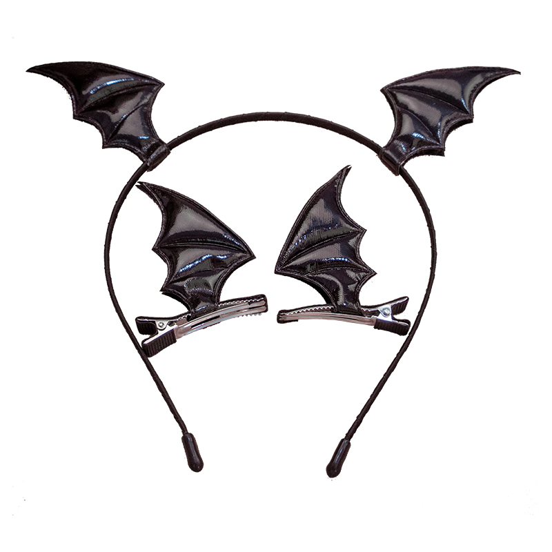 Leatherwork Pony - 4 Uds. Diadema de Halloween, tocados