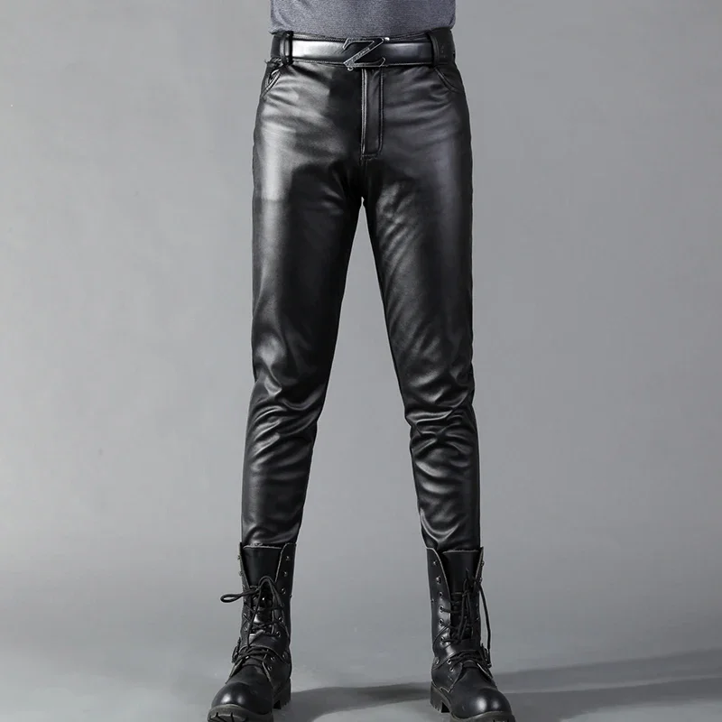 Pantalones de cuero para hombr - Leather Work Pants reseña y precio