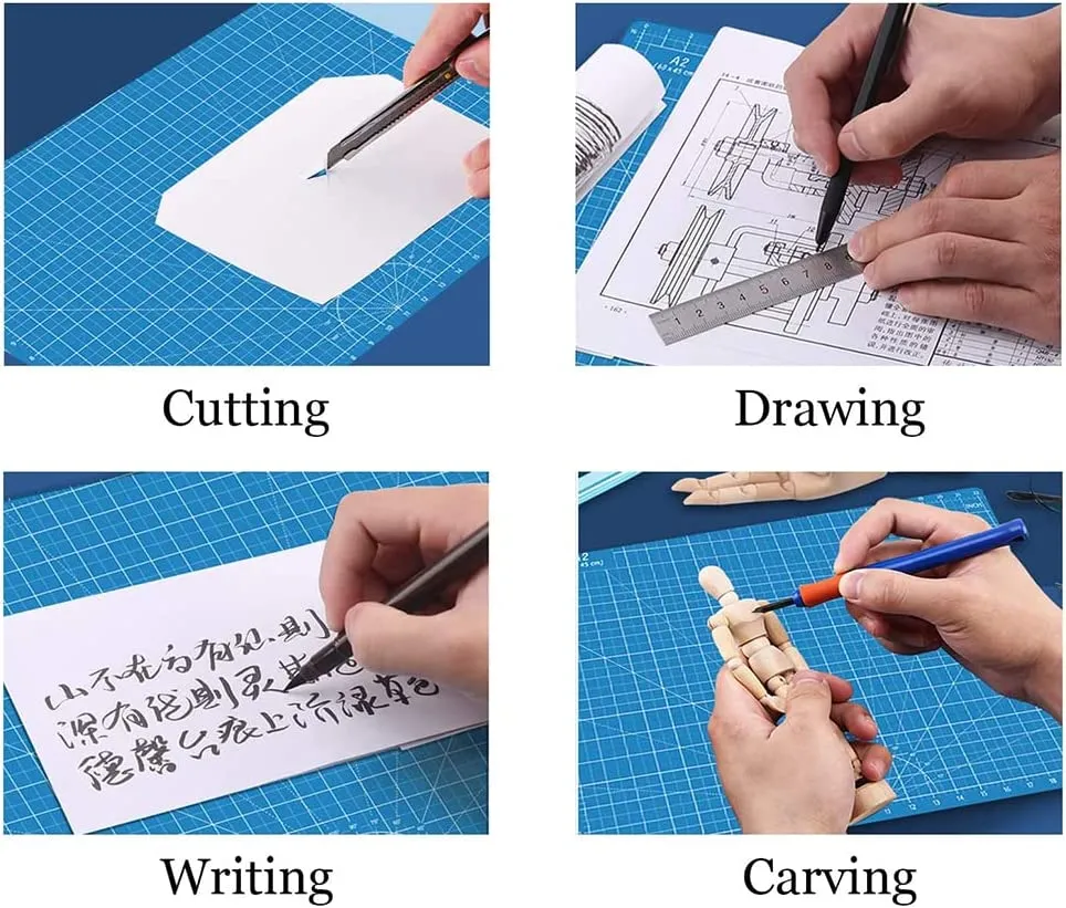 A3 A4 A5 Mat de Corte PP para  - Leatherwork Books reseña y precio