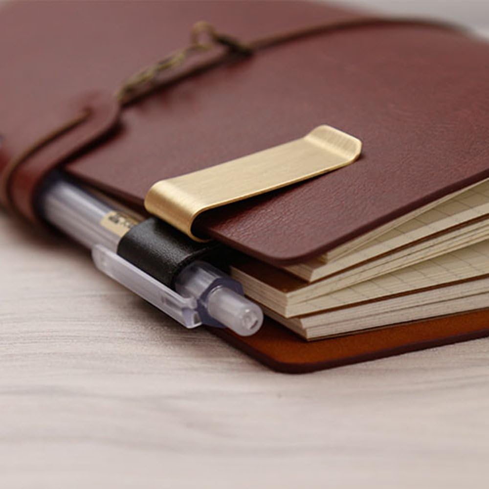 Portalápices de acero inoxidab - Leather Work Notepad reseña y precio