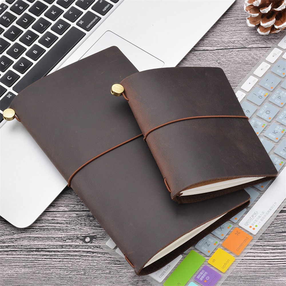 Cuaderno de viajero de cuero g - Leather Work Notepad reseña y precio