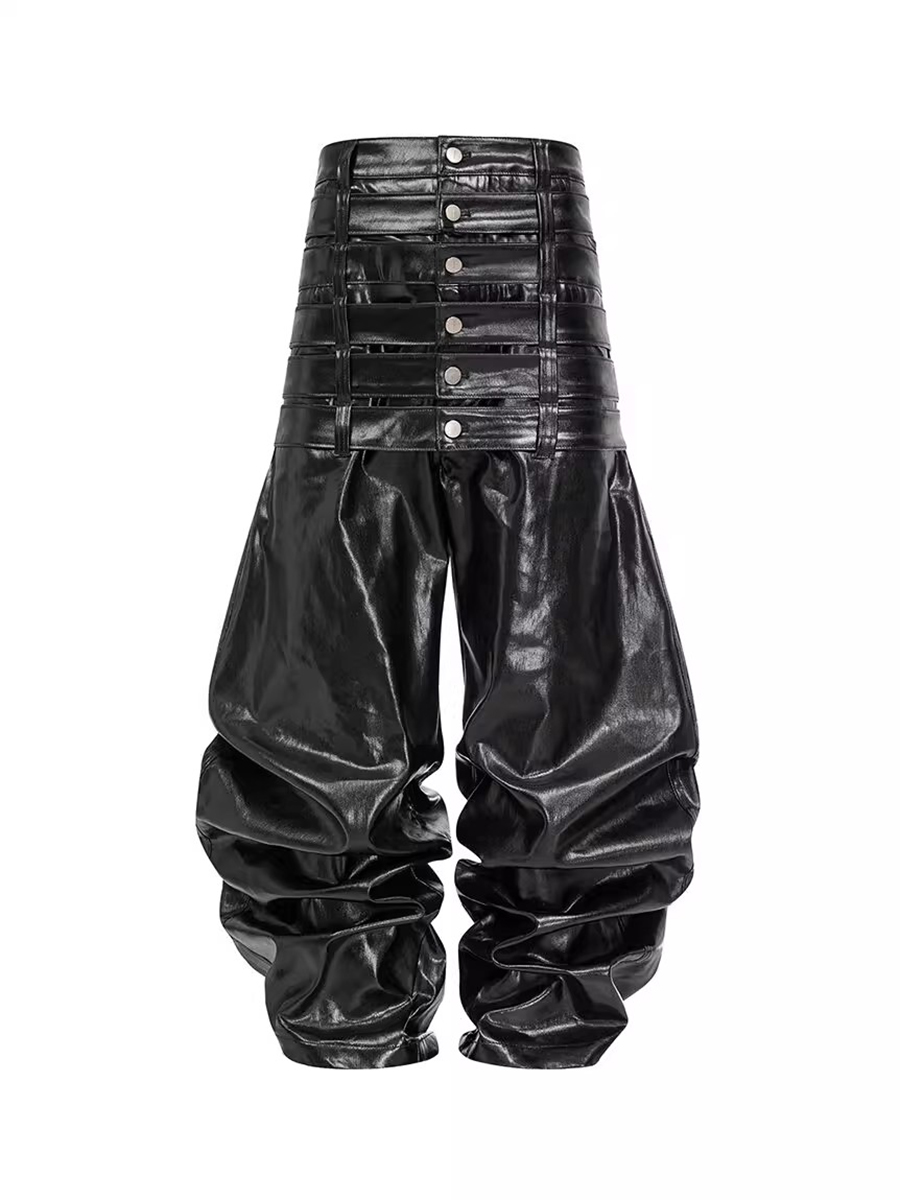 Mauroicardi otoño largo Multi- - Leather Work Pants reseña y precio