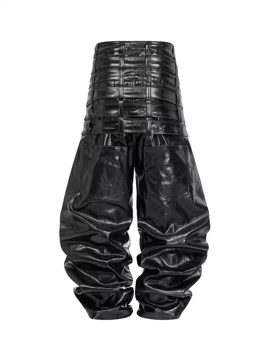 Mauroicardi otoño largo Multi- - Leather Work Pants reseña y precio