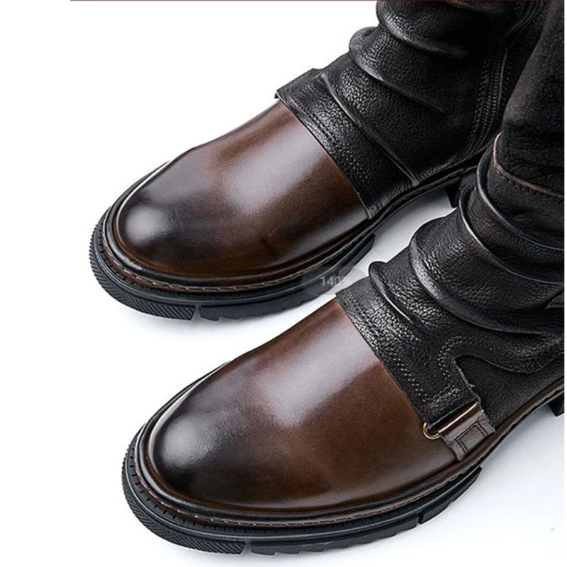 Zapatos medievales Retro de cu - Leather Work Pants reseña y precio