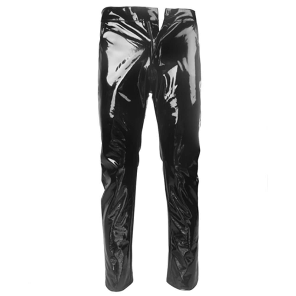 Pantalones de látex de PVC bri - Leather Work Pants reseña y precio