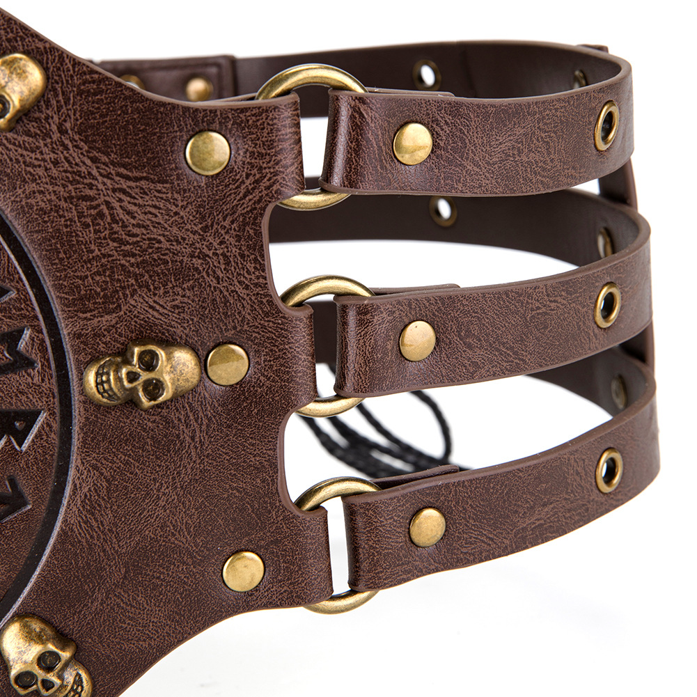 Cinturón ancho medieval, disfr - Leather Work Pants reseña y precio