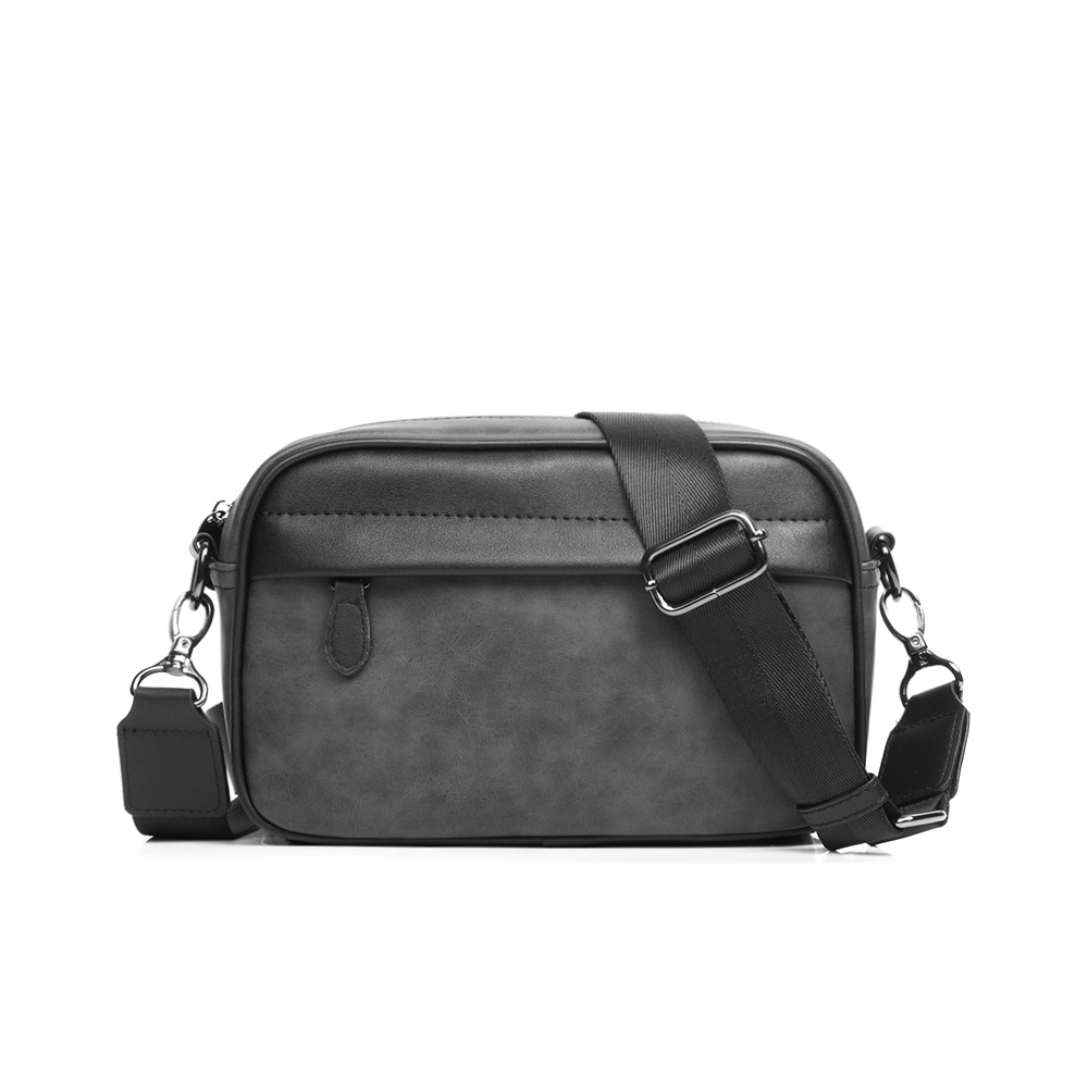 Bolso de hombro con patrón clá - Leather Work Bag Mens reseña y precio