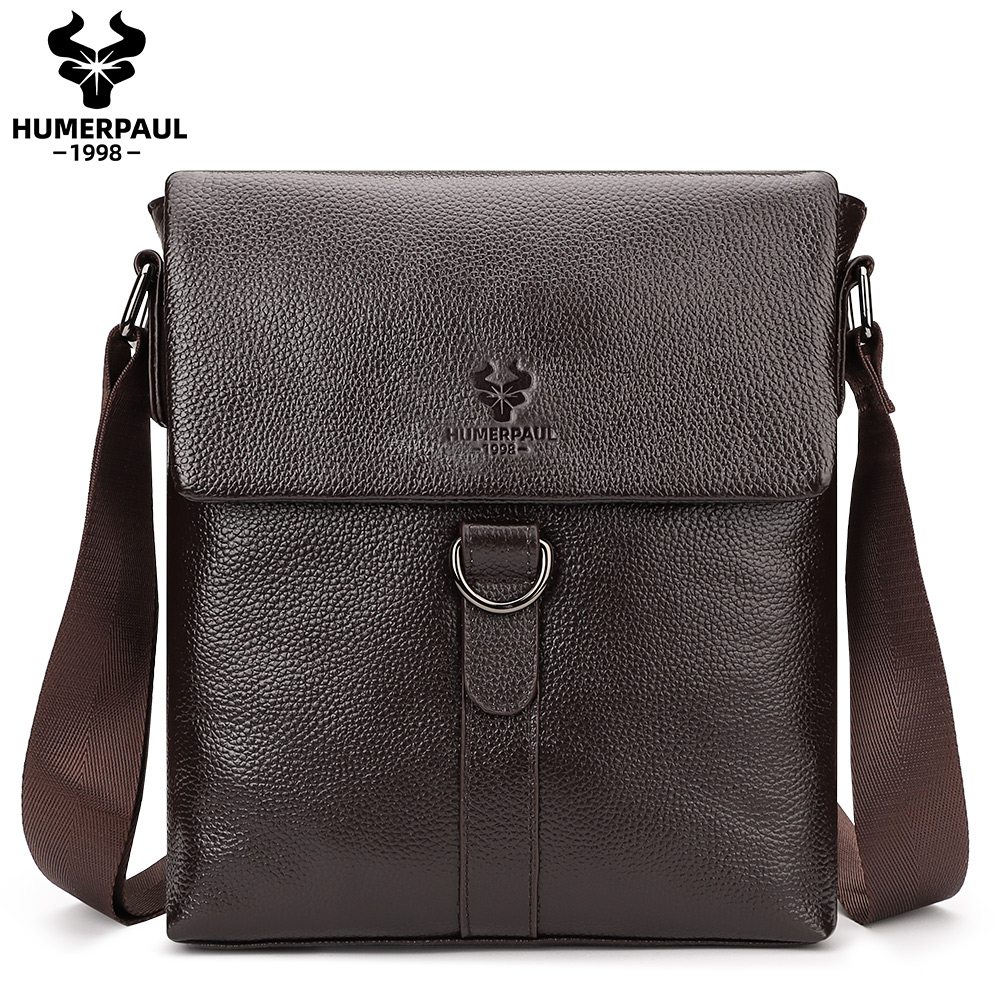 HUMERPAUL-Bolso de hombro de c - Leather Work Bag Mens reseña y precio