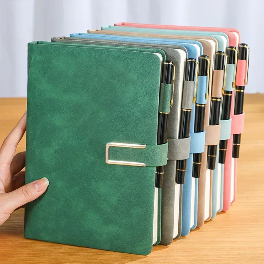 1 cuaderno de cuero A5 vintage - Leather Work Notepad reseña y precio