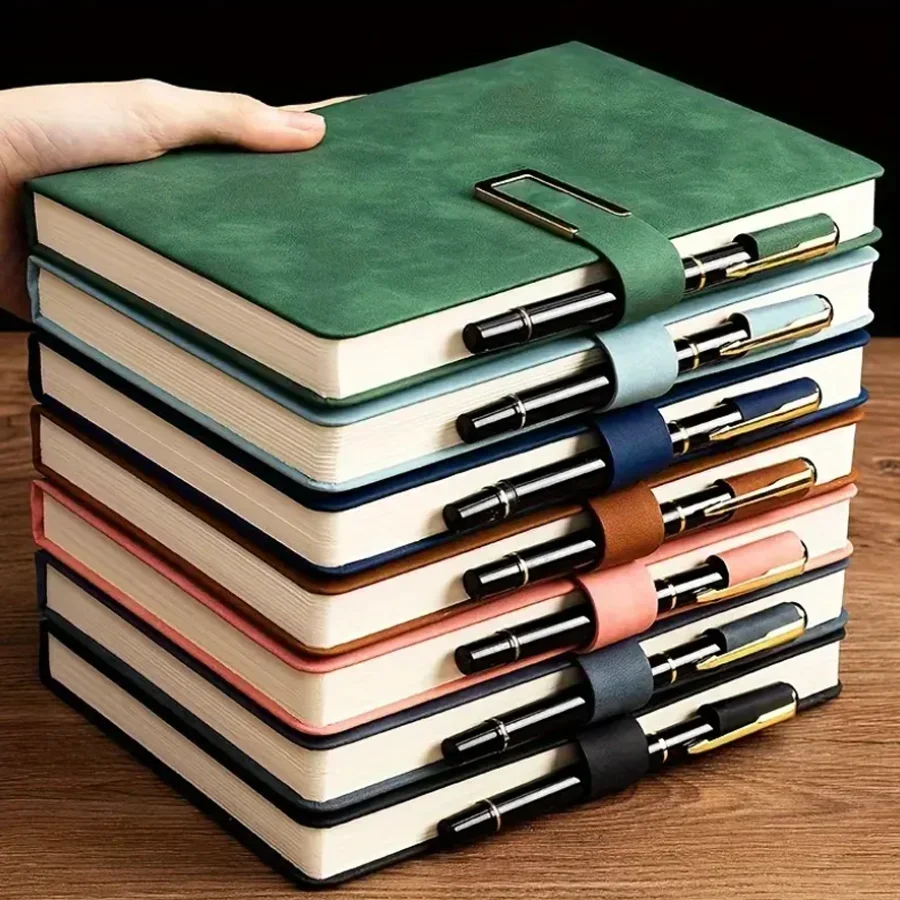 1 cuaderno de cuero A5 vintage - Leather Work Notepad reseña y precio